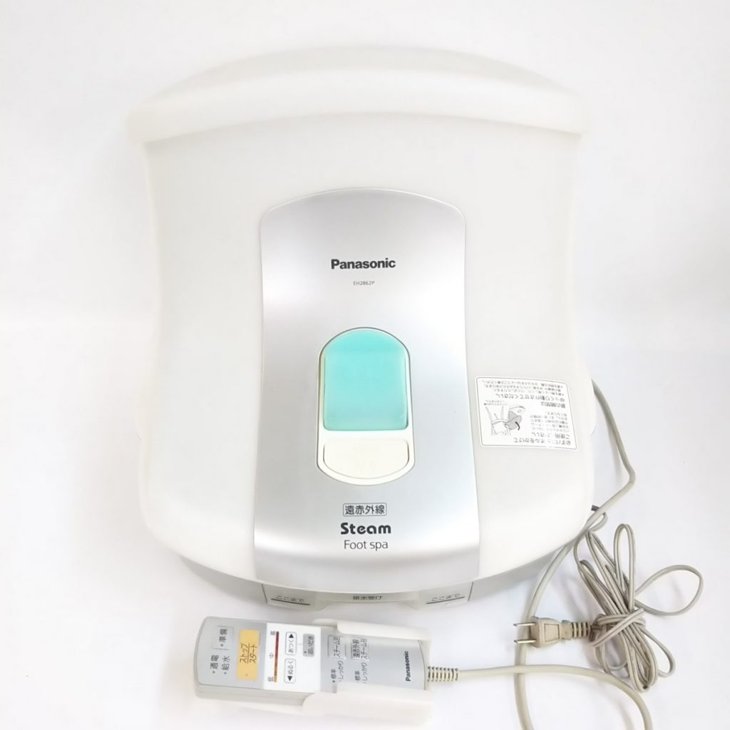 通電 Panasonic スチームフットスパ EH-2862P 遠赤外線ヒーター 足浴器 フットバス 現状品