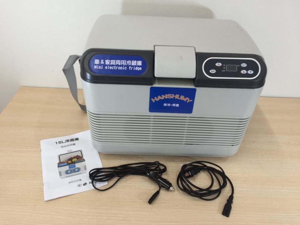 通電・動作確認済み HANSHUMY 冷蔵庫 15L 冷温庫 保冷温庫 冷凍庫 電子保冷保温ボックス 家庭用＆車用