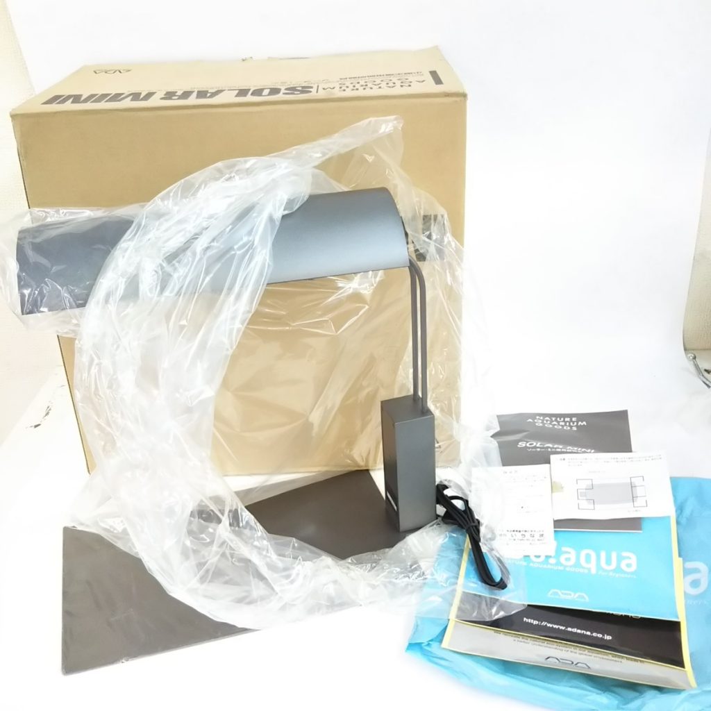 未使用 ADA 小型水槽用照明器具 ソーラーミニ アクアリウム ライト 現状品
