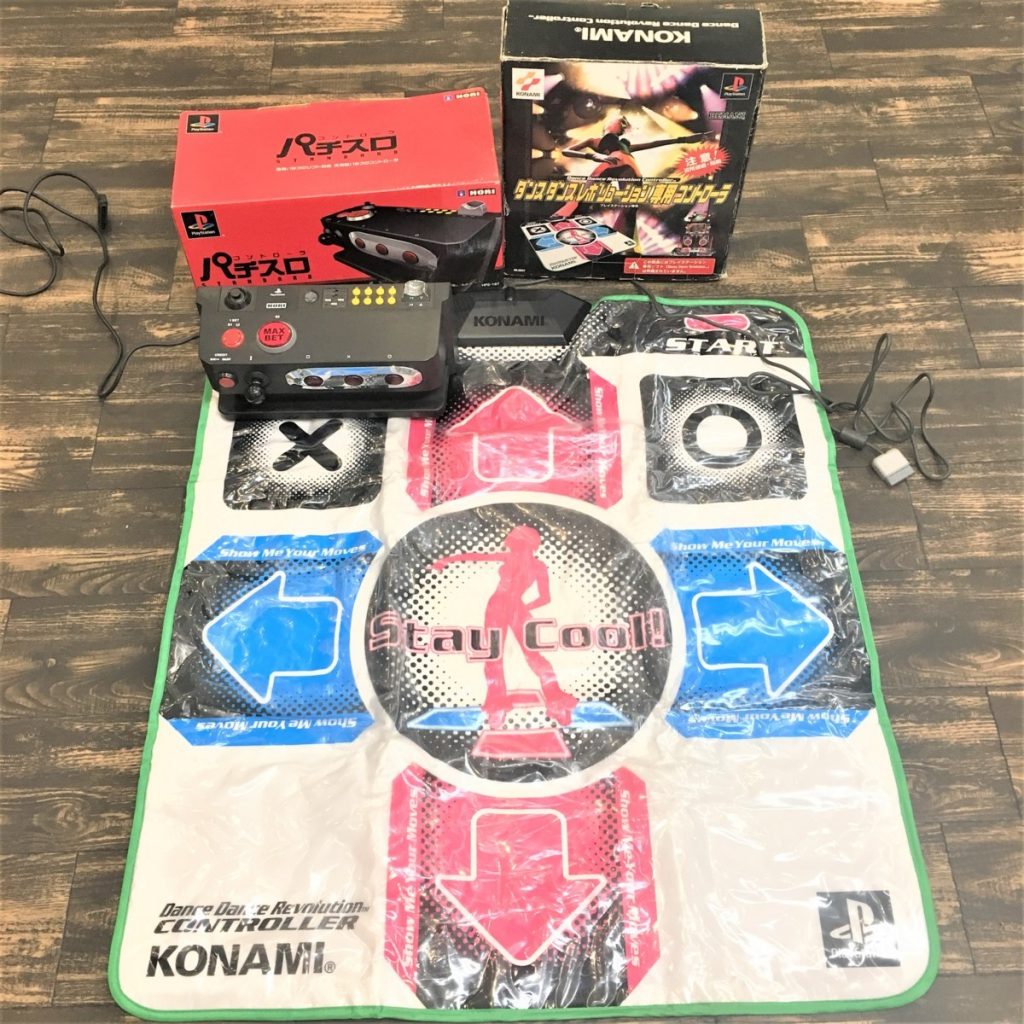 ゲーム機まとめ　ダンスダンスレボリューション　コントローラーパチスロ