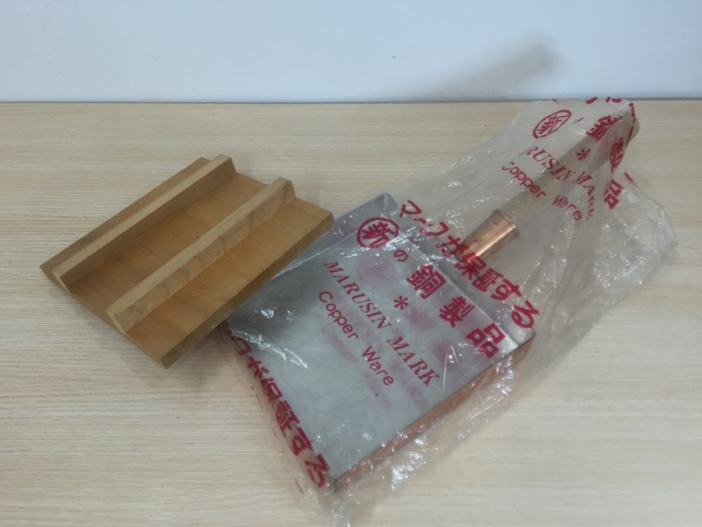 銅製 卵焼き器 関東型 玉子焼き フライパン 木蓋付き