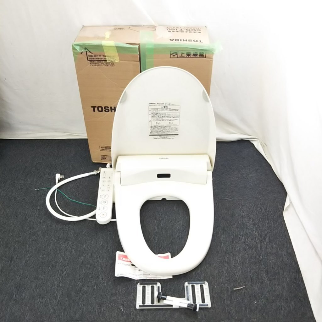 通電OK!!東芝 温水洗浄便座 SCS-T160 2020年製 パステルアイボリー TOSHIBA ウォシュレット 現状品