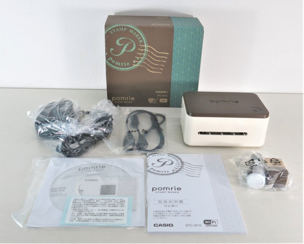 CASIO カシオ スタンプメーカー pomrie ポムリエ STC-W10