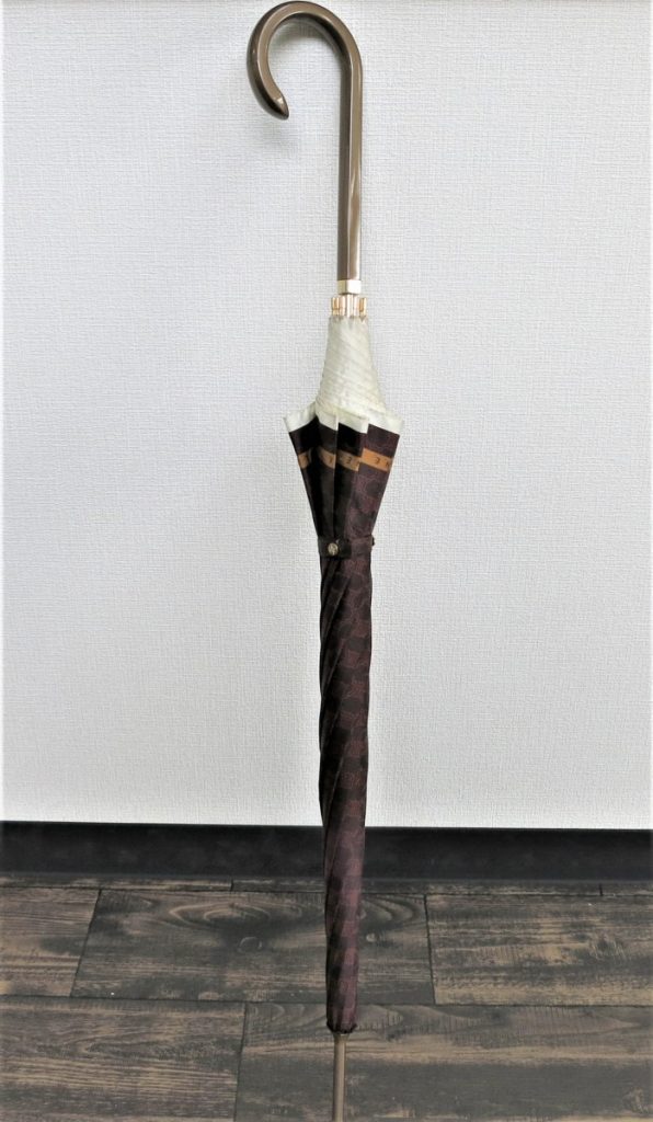 CELINE セリーヌ ブラウン 長傘