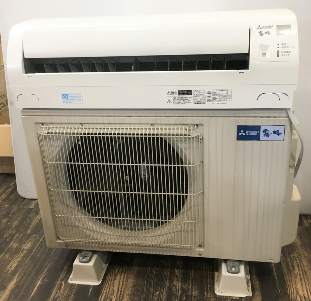 MITSUBISHI 三菱電機 霧ヶ峰 ルームエアコン MSZ-GE4018S-W 200V 2018年製