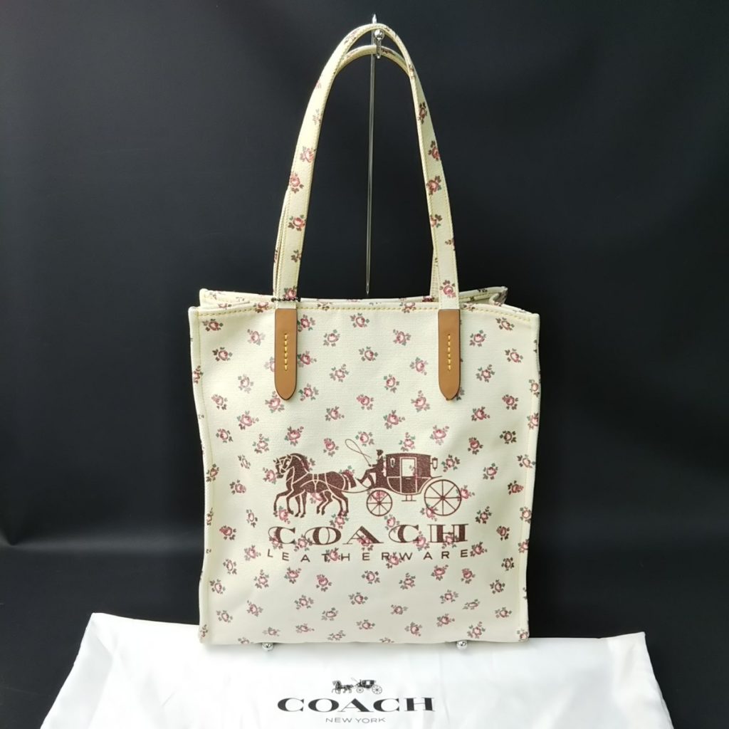 正規 COACH コーチ キャンバストートバッグ H1747-26972 ショルダーバッグ 鞄 現状品