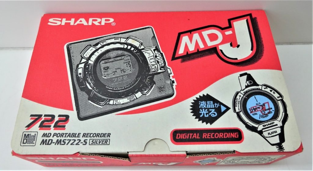 SHARP シャープ MD-MS722-S ポータブルMDレコーダー ジャンク