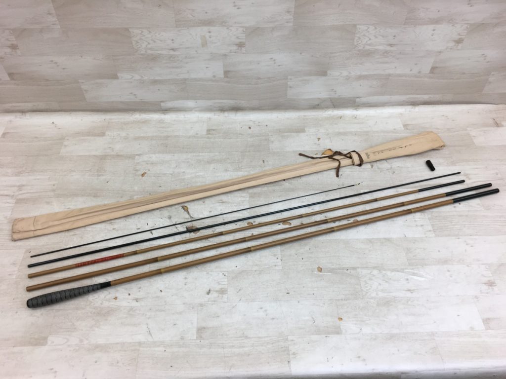 ダイワ 二天粋 月光 十八 並み継ぎ ヘラブナ へら竿 18尺 釣竿 ロッド Daiwa 現状品