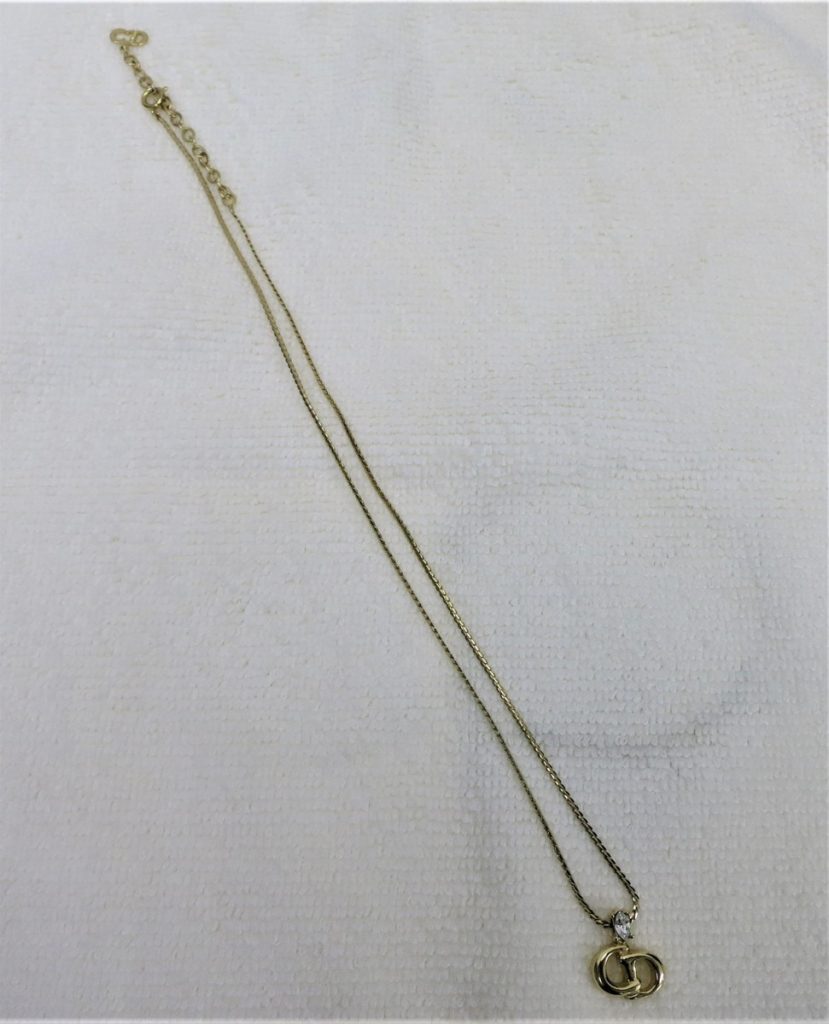 Christian Dior クリスチャンディオール ペンダント ネックレス