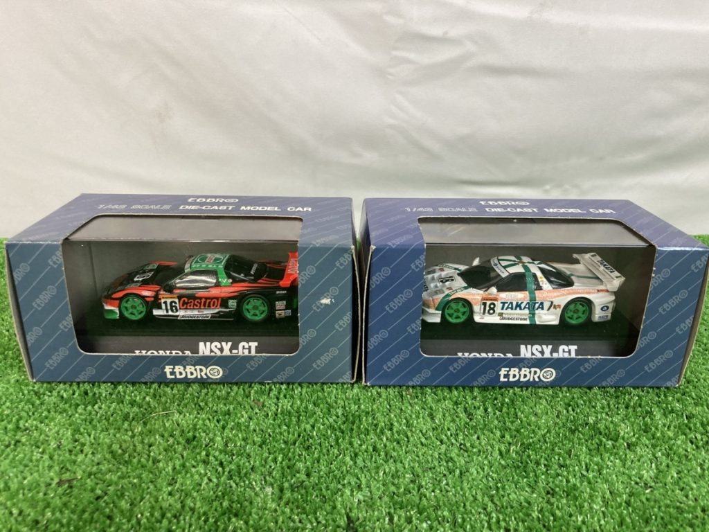 未開封品　EBBRO　エブロ　1/43　2点　TAKATA　童夢　無限　NSX　NSX-GT　HONDA　ホンダ