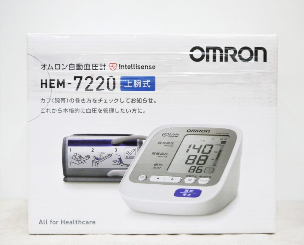 オムロン上腕式血圧計 OMRON 自動 血圧計　HEM-7220