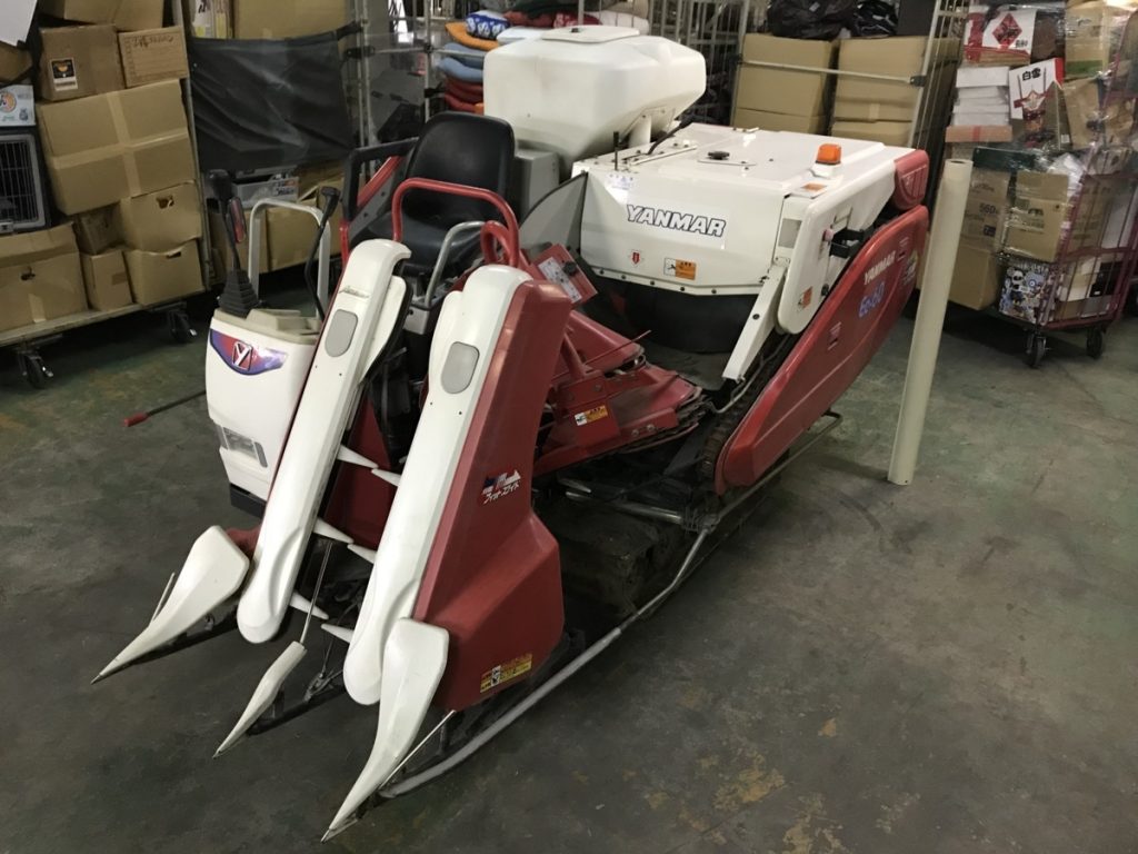 YANMAR コンバイン ヤンマー Ee-60 軽油 農業機械 農機具 稲刈り 脱穀 現状品