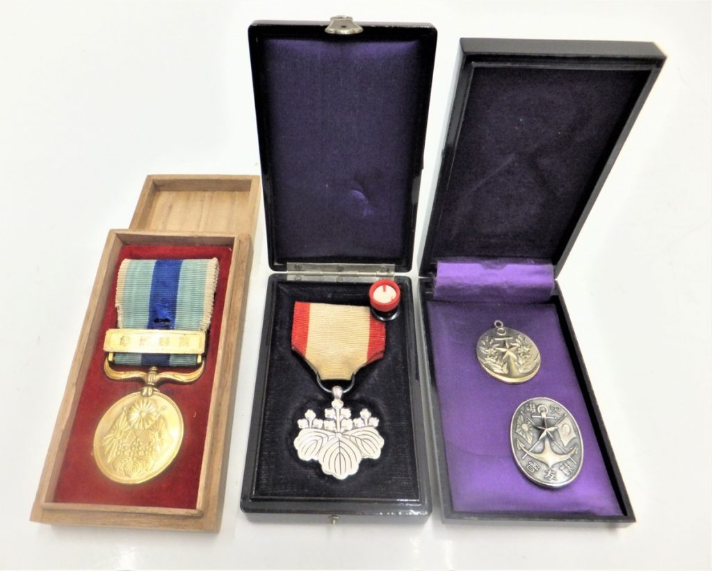 日露戦争従軍記章 勲章 他まとめ４点