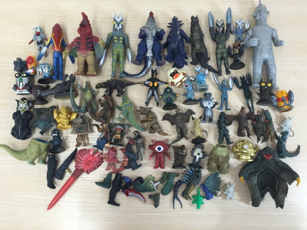 バルタン星人 怪獣 宇宙人 その他 ソフビ まとめ 57体 ジャンク品あり