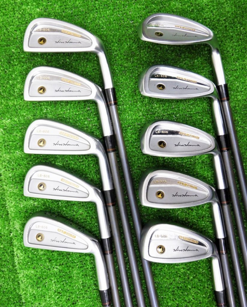 HONMA 本間ゴルフ LB-606 H&F CAVITY モグラ アイアン 3-11,S, 10本セット　M-40 R-1 純正シャフト グリップ ホンマ