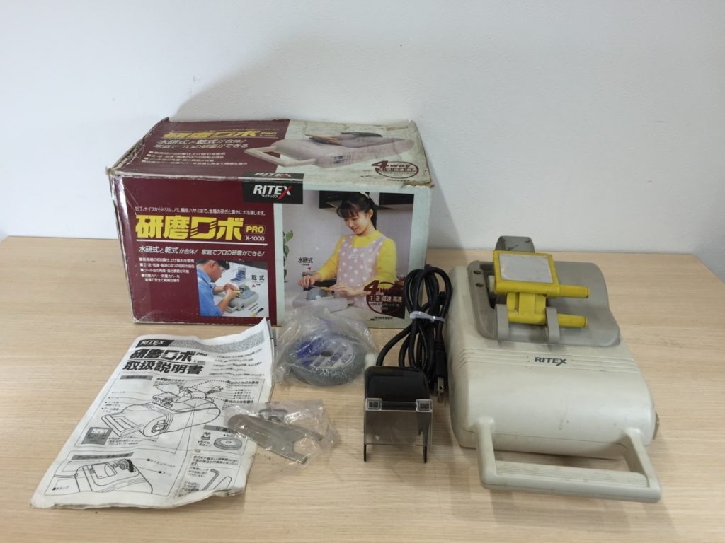 RITEX ライテックス 電動 研磨ロボ X-1000