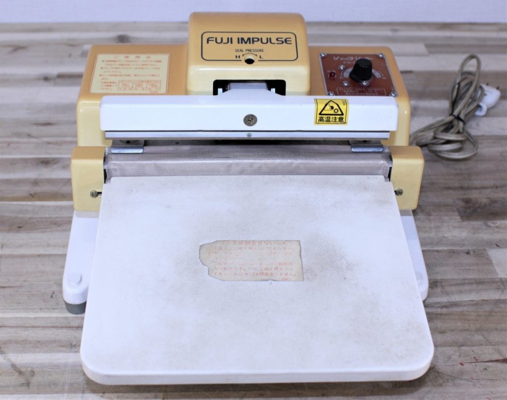 FUJI IMPULSE 富士インパルス 卓上型・手動シーラー FS-215 圧着動作OK