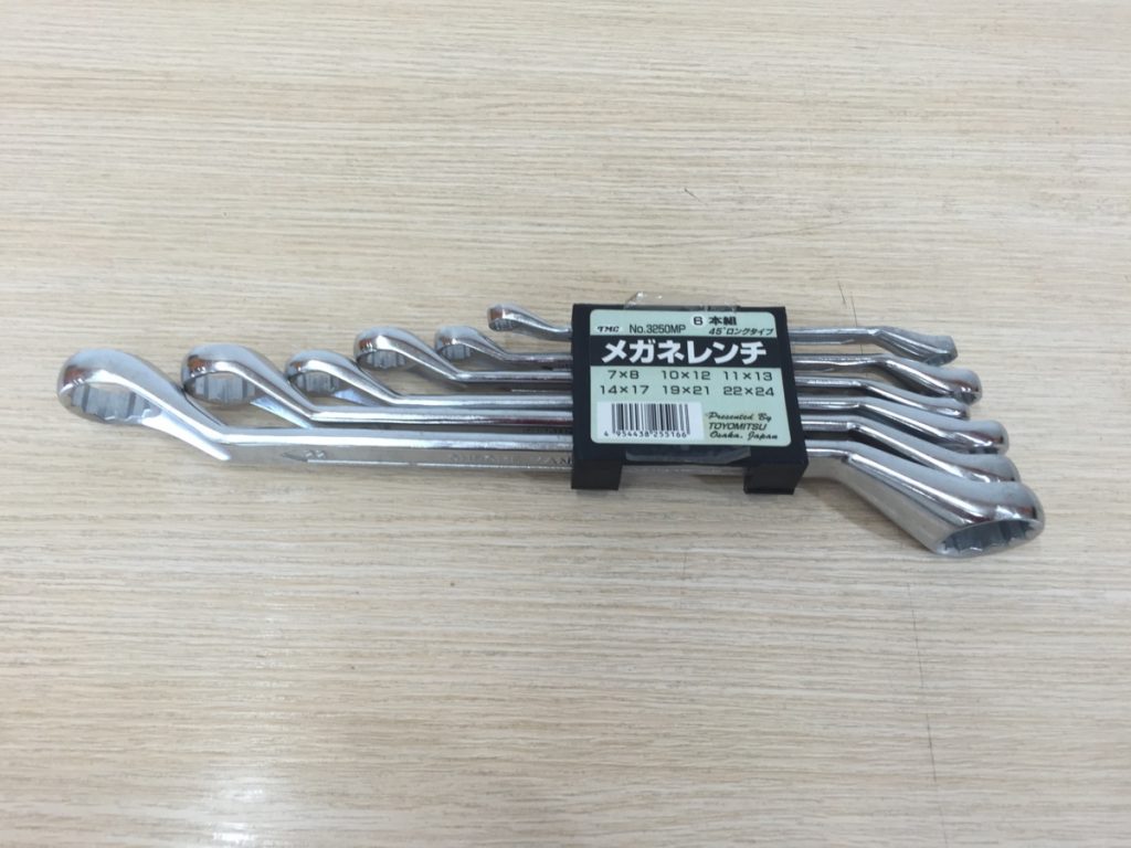 TMC TOYOMITHU メガネレンチ 6本組 45°