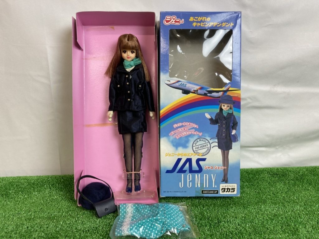 JAS　ジャス　キャビンアテンダント　ジェニー　日本エアシステムコラボ商品　機内販売　限定品