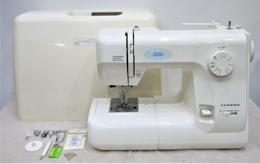 janome/JANOME 2660 659型 家庭用 ミシン 本体 手工芸 簡易動作のみ