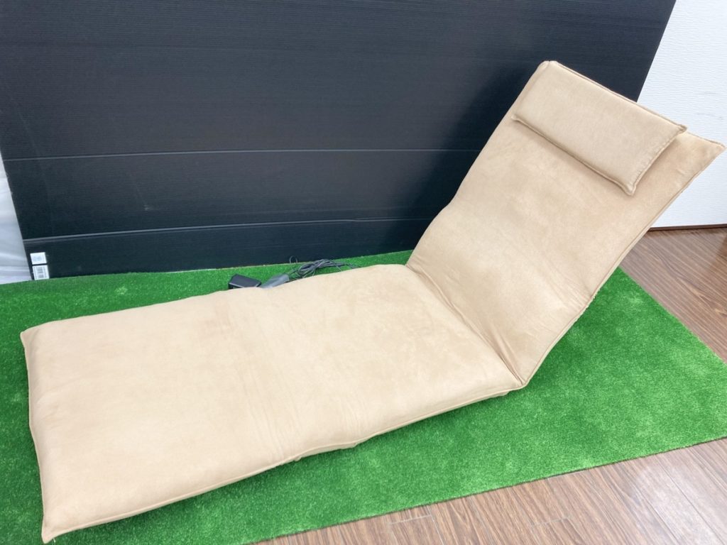 朝日エルニック バイブレーター・マット式座椅子 家庭用電気マッサージ器　MBX-111BM ベージュ