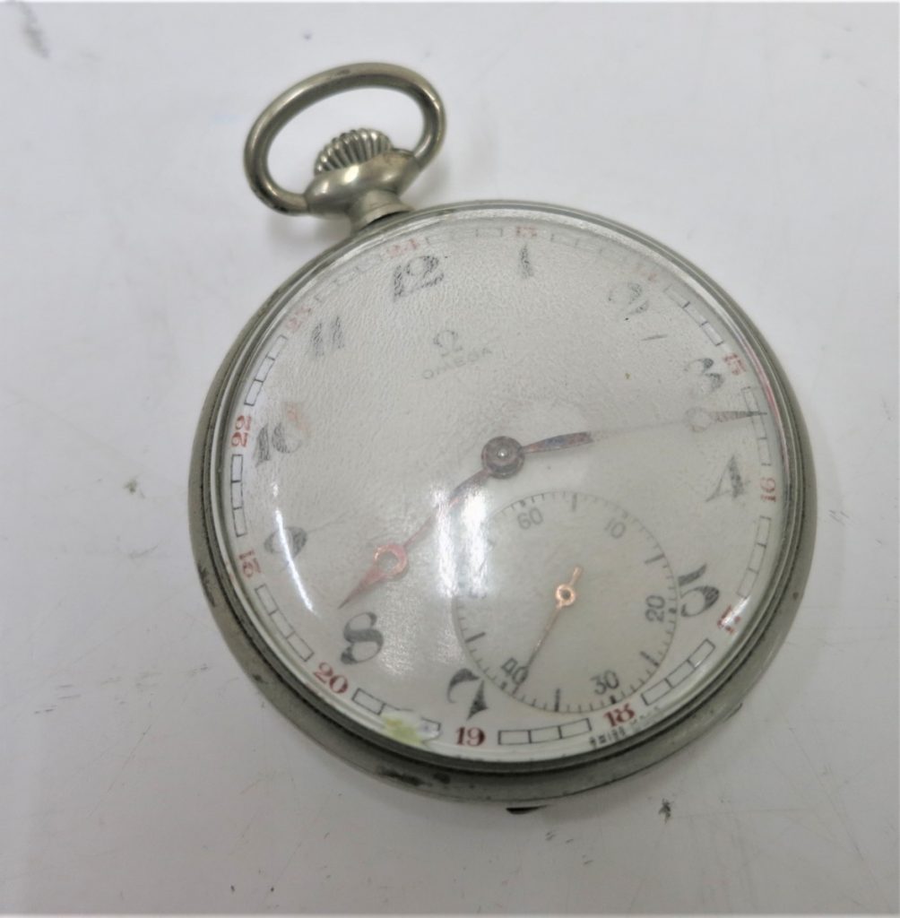 オメガ OMEGA 懐中時計 国鉄 昭27-135 ジャンク