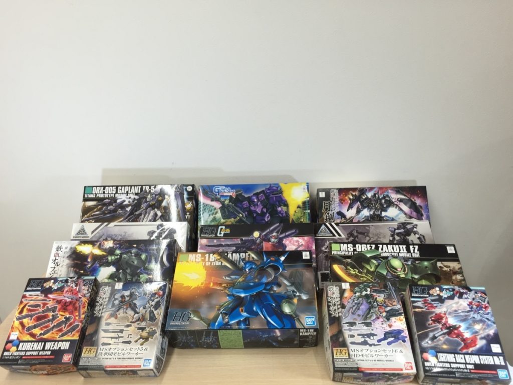 BANDAI ガンダム HG ガンダムプラモデル など 13点まとめ