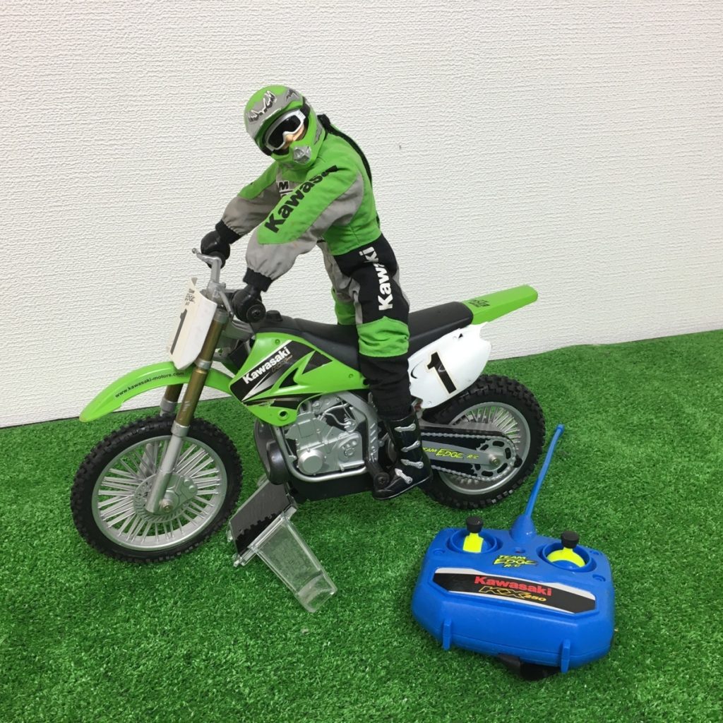 カワサキ KX250 1/6 ラジコン バイク Team EDGE KAWASAK