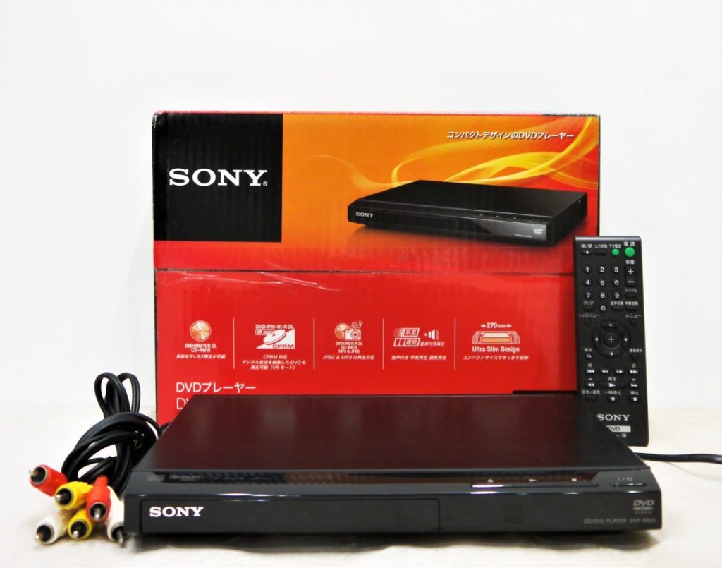 SONY コンパクトデザインDVDプレーヤー DVP-SR20