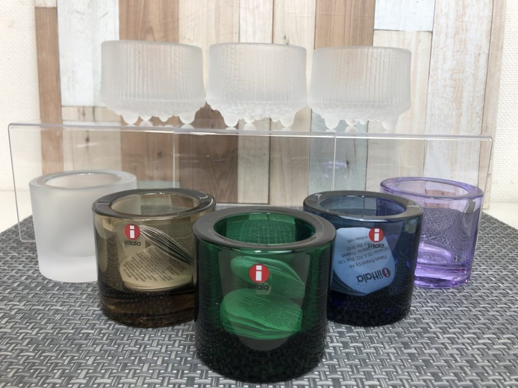 iittala イッタラ×マリメッコ キビ KIVI キャンドルホルダー 5点/ウルティマツーレ キャンドルホルダー 3点　計8点セット