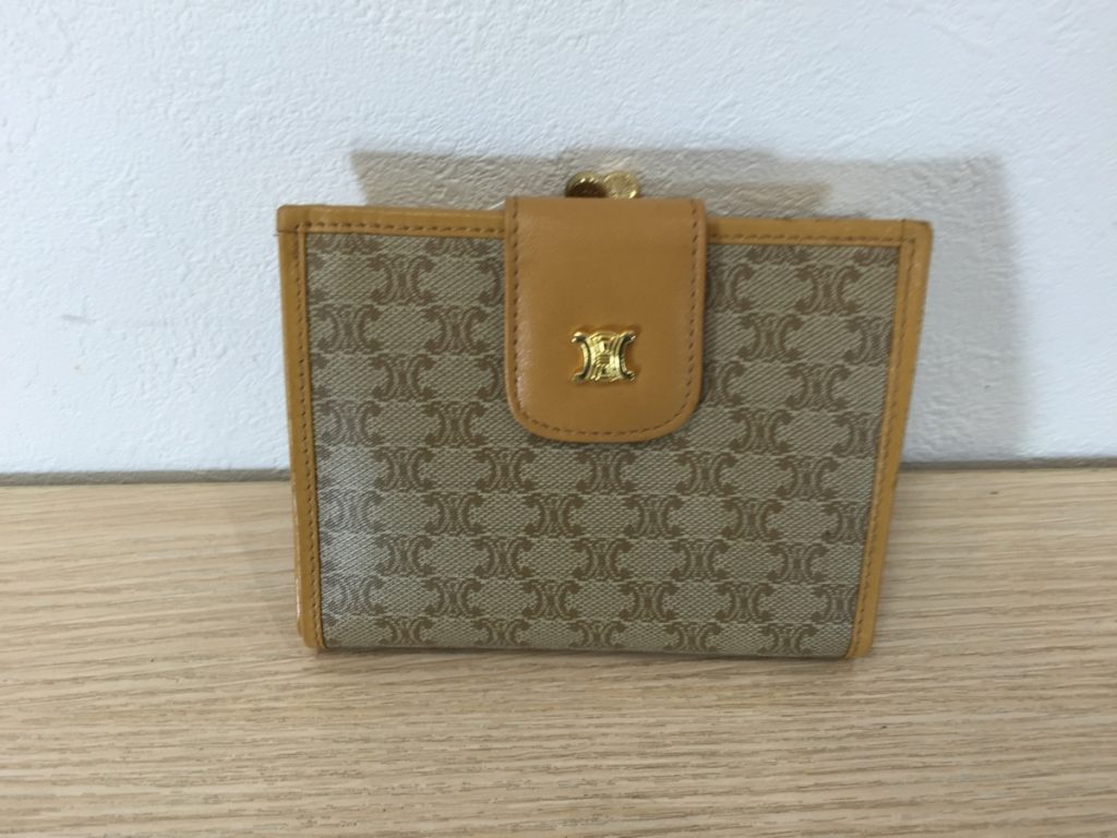 CELINE セリーヌ マカダム柄 コンパクト財布
