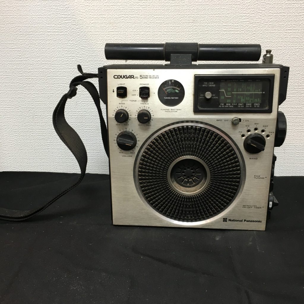 National Panasonic RF-1150 COUGAR115 5BAND FM/MW/SW1/SW2/SW3 レシーバー