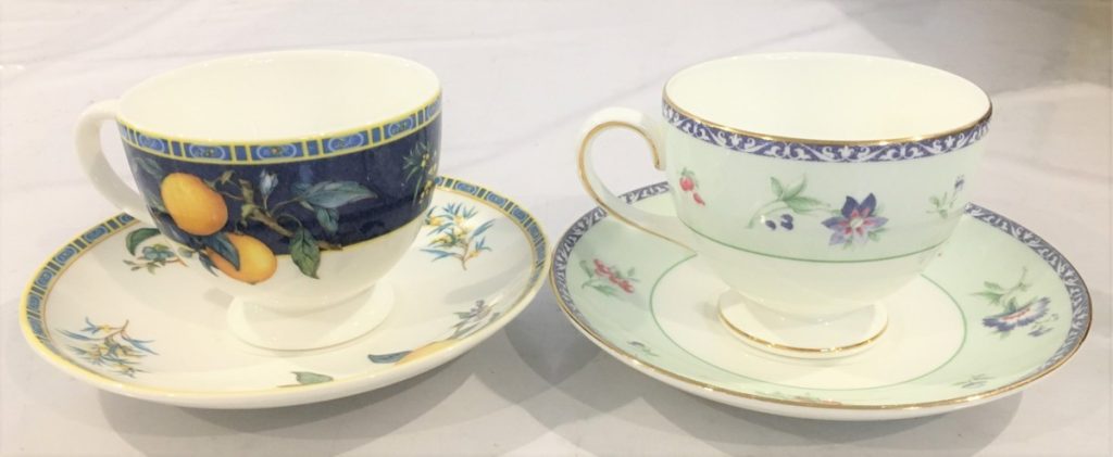 ウェッジウッド WEDGWOOD シトロン ／メドウフィール ド カップ＆ソーサー 2客セット