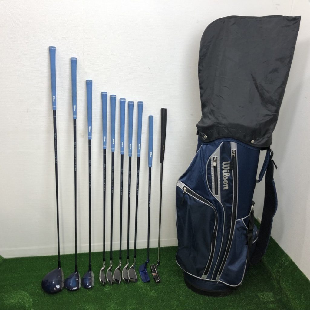 Wilson Tiara HT レディース ゴルフクラブ 10本セット 専用キャディーバッグ付き 1W,4W,UT5/6,#7～#9,#PW,#SW ウィルソン