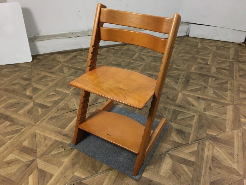 STOKKE TRIPP TRAPP ストッケ トリップトラップ ブラウン ハイチェア 高さ調節可 北欧 木製