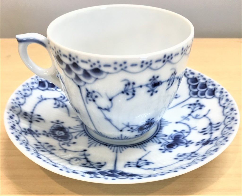 ROYAL COPENHAGEN ロイヤルコペンハーゲン カップ＆ソーサー 072 ブルーフルーテッド　1客