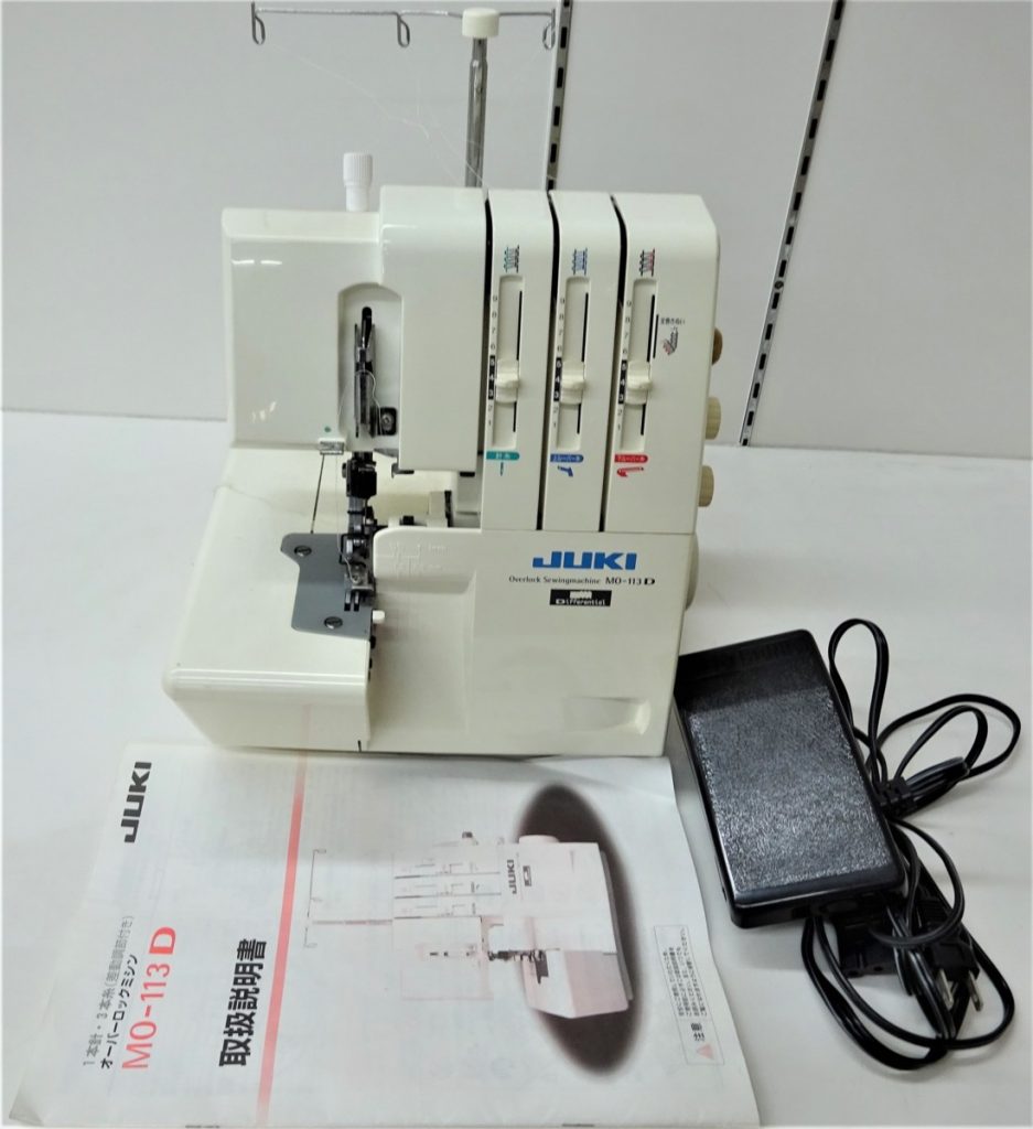 JUKI ジューキ オーバーロックミシン MO-113D 1本針 3本糸
