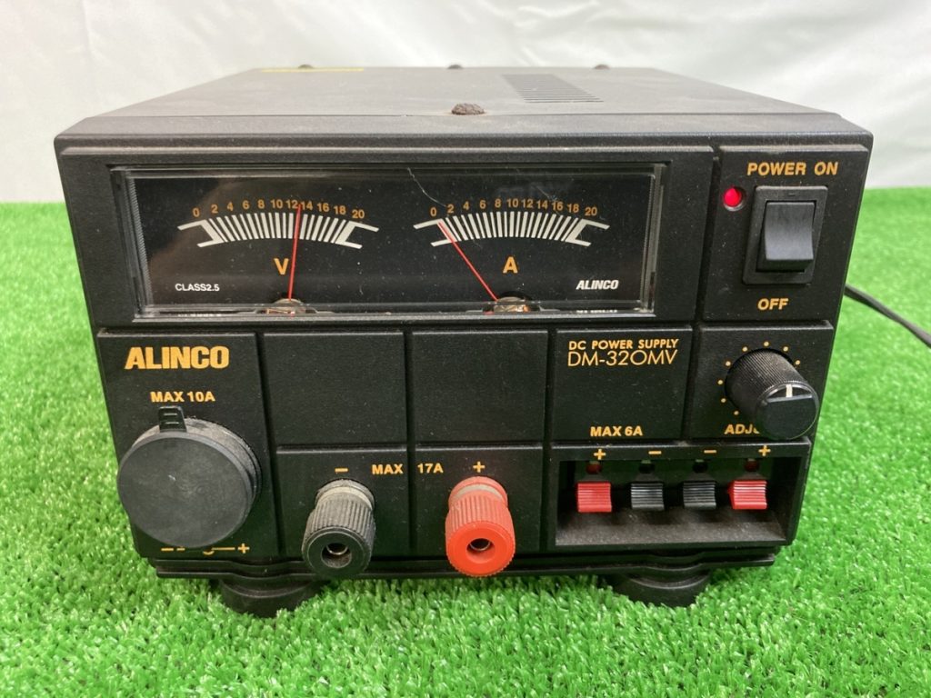 通電確認済　ALICO　DM-320MV　DC　POWER　SUPPLY　無線機用