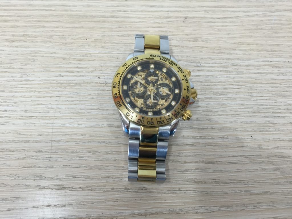 J.HARRISON ジョン・ハリソン スケルトン メンズ 自動巻き J.H-003C