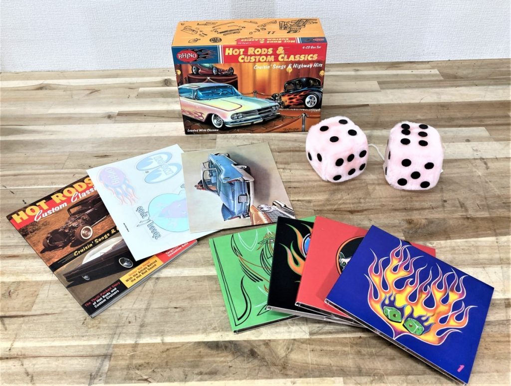 RHINO HOT RODS&CUSTOM CLASSICS 4-CD Box Set