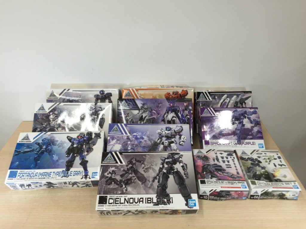 BANDAI 30 MINUTES MISSIONS プラモデル 11点まとめ