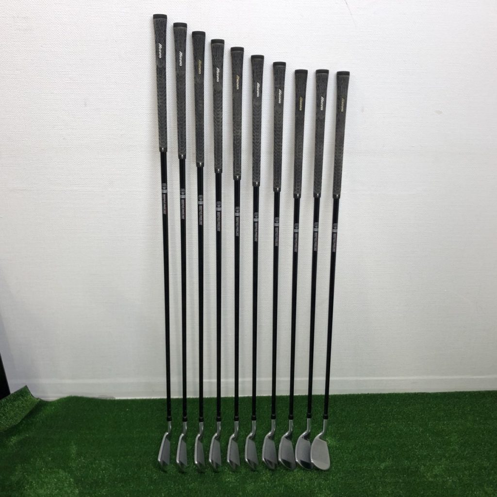 MIZUNO ミズノ T-ZOID COMP EZ #3～#9,#P,#S,#F 計10本 アイアンセット ゴルフクラブ カーボンシャフト フレックス R