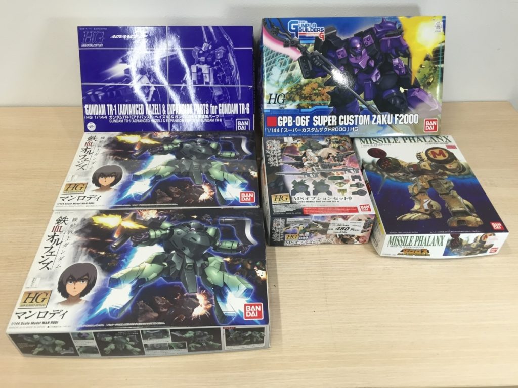 BANDAI ガンダム マクロス プラモデル 6点まとめ
