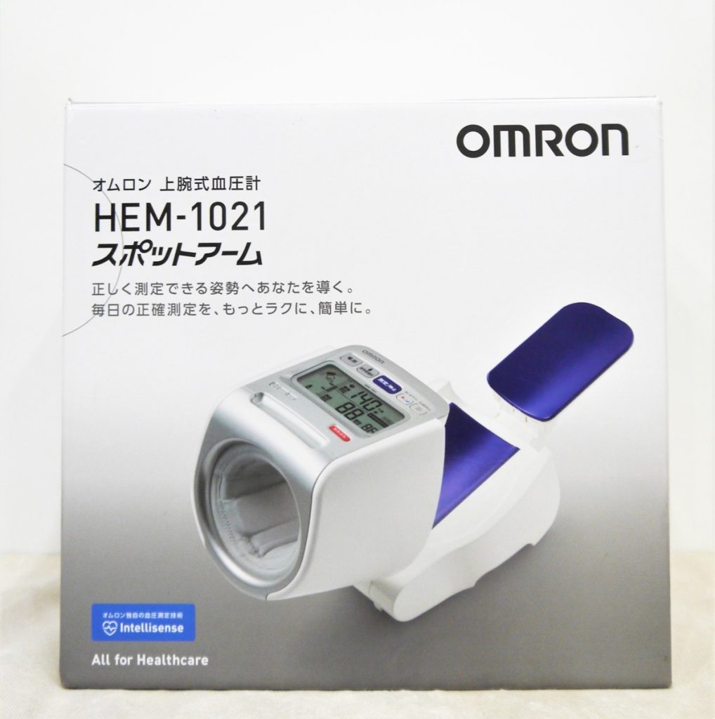OMRON オムロン 上腕式血圧計 HEM-1021 スポットアーム 上腕 デジタル自動タイプ