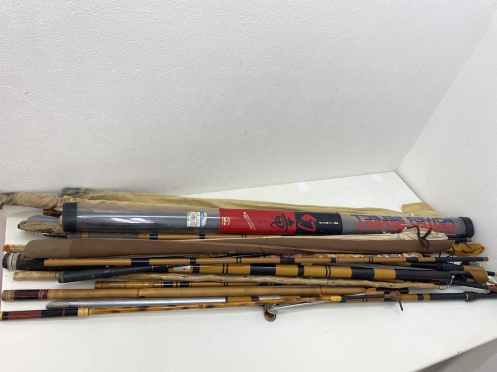 ヘラブナ竿・ヘラ受けまとめ 夢弦 四五〇 陽舟 九 竹宝 21尺 水影 硬調11 鯉21 SZM 幻竜 中硬15 ダイワ Daiwa