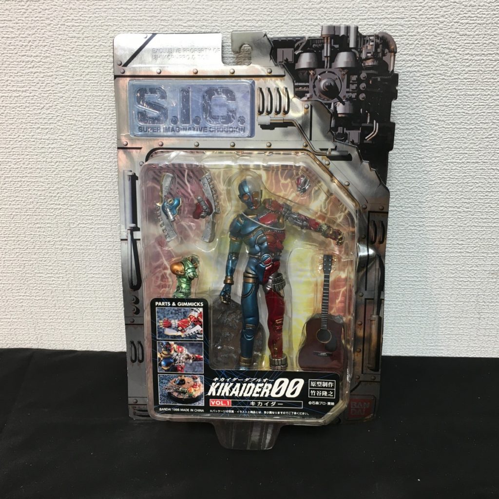 バンダイ S.I.C. KIKAIDER00 キカイダーダブルオー VOL.1 人造人間キカイダーフィギュア