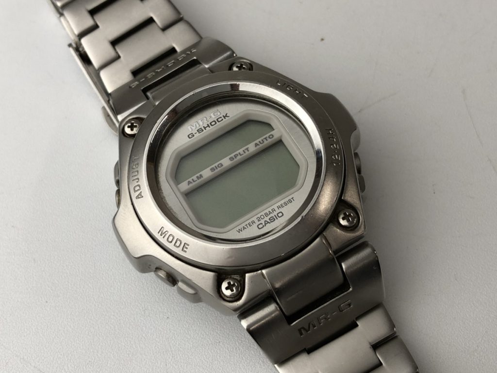 CASIO G-SHOCK MR-G TITANIUM カシオ Gショック チタン メンズ デジタル 腕時計 MRG-100 ジーショック 不動品