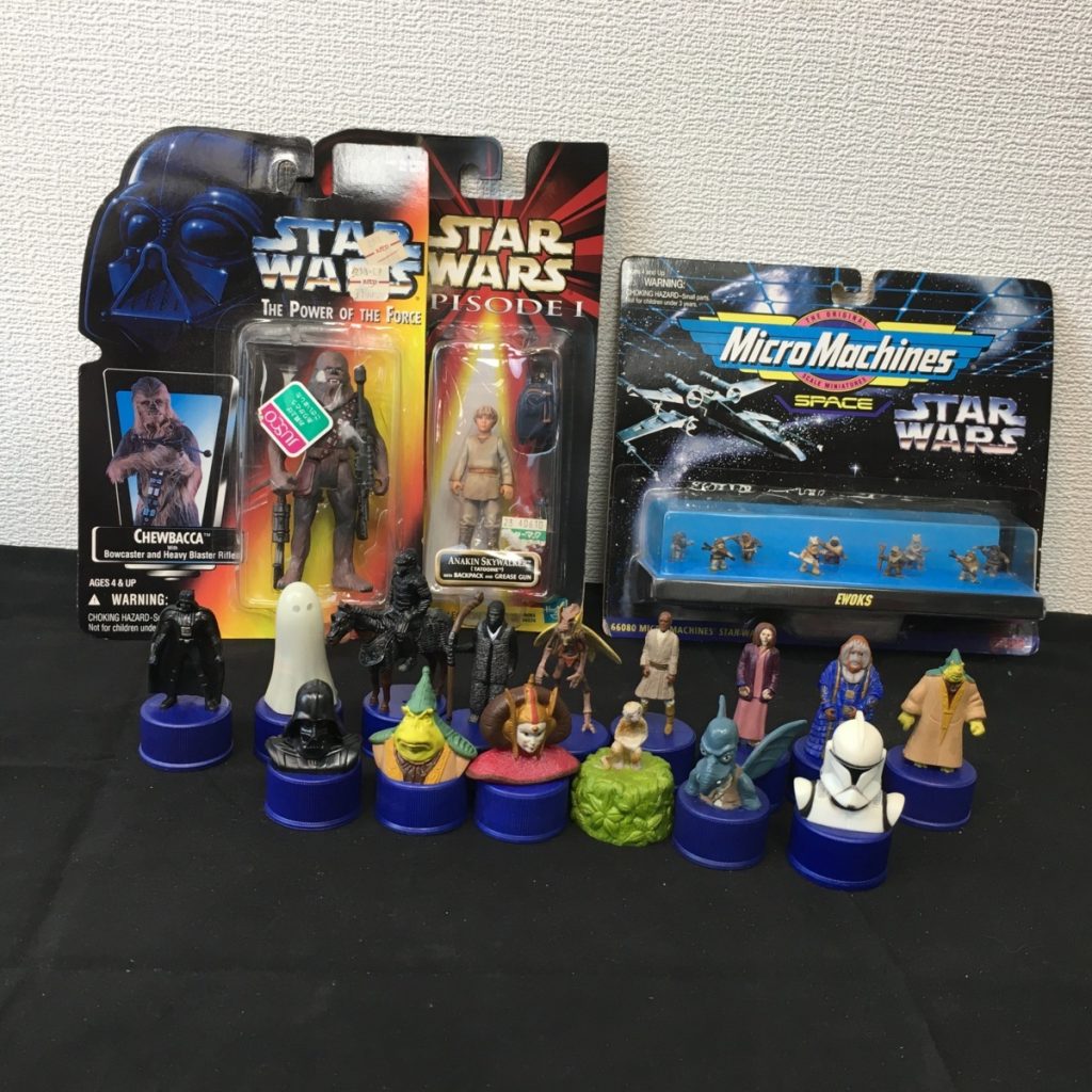 ペプシ　【スターウォーズ】　ボトルキャップ　まとめ　チューバッカ　アナキンスカイウォーカー　フィギュア