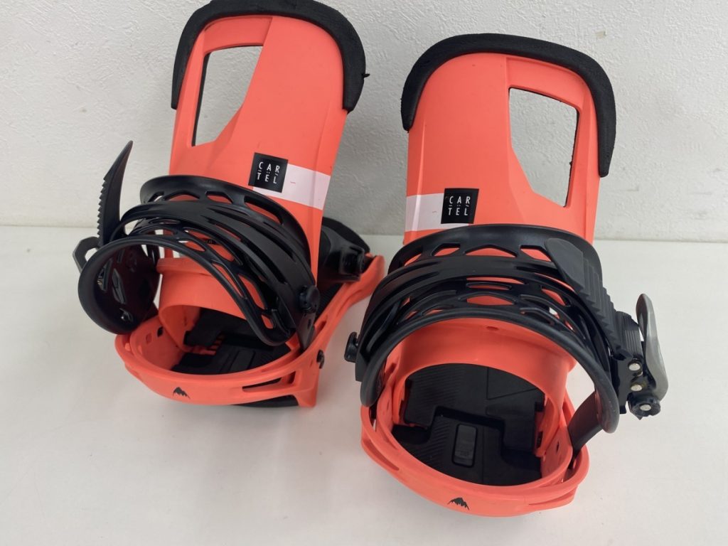 バートン スノーボードビンディング BURTON Mサイズ バインディング カーテル CARTEL 中古品