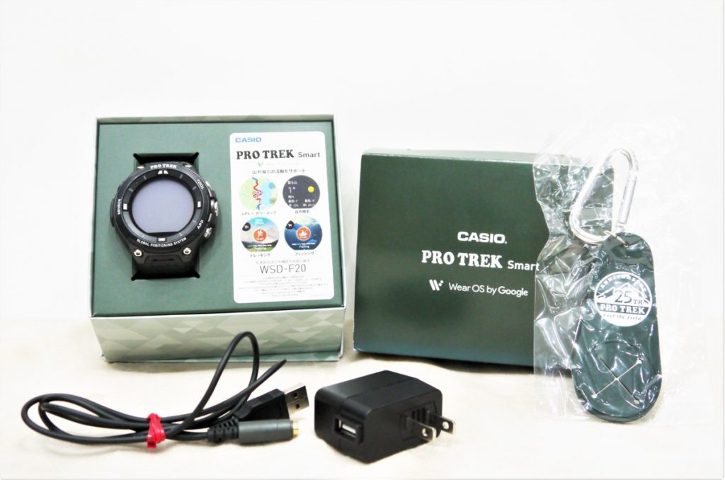 CASIO PRO TREK Smart WSD-F20-BK カシオ　スマートアウトドアウォッチ ブラック